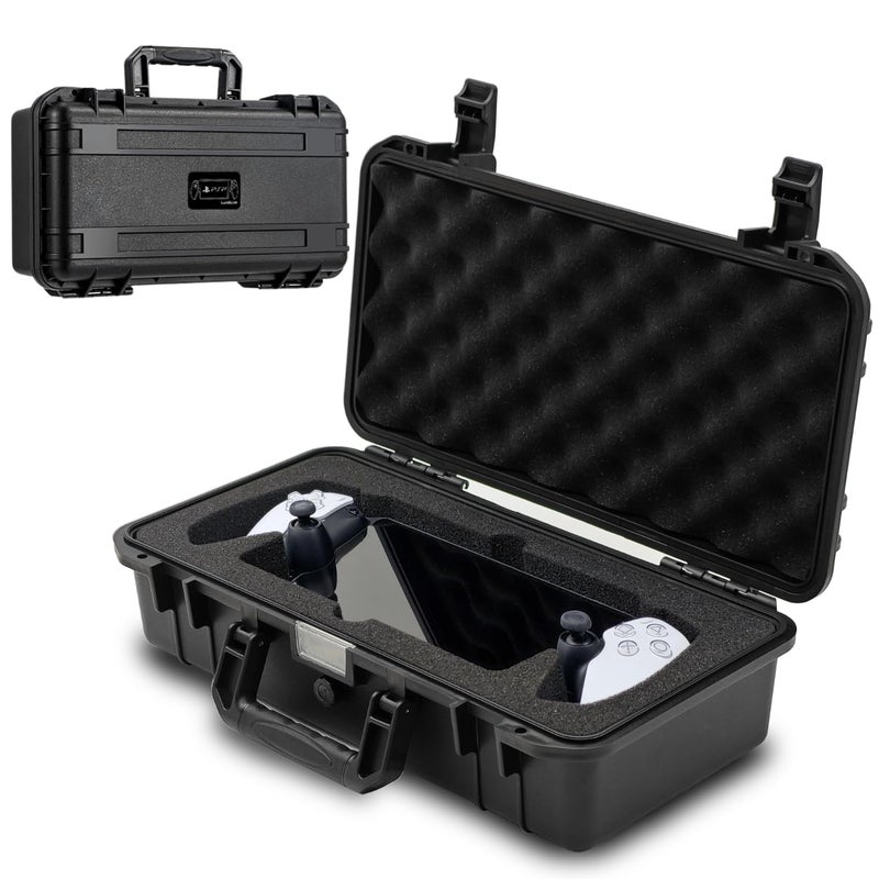 Luck&Link Carrying Bag Case for PlayStation Portal, Hard Professional Waterproof PS Portal Carrying Case for ps5 Portal Remote Player, Controllers, Foldable Keyboard & Other Accessories AC Charger Storag - Image 1